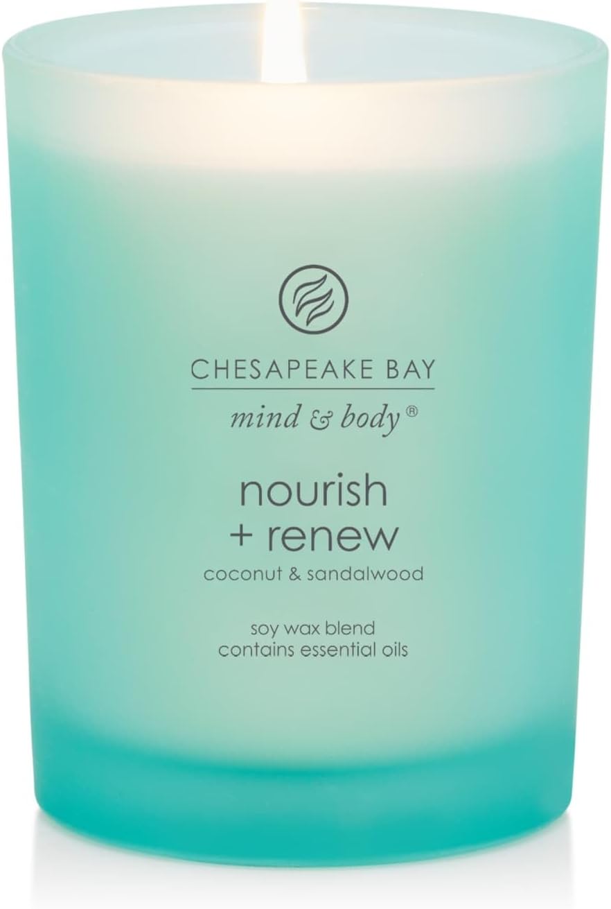 Chesapeake Bay Candle Scented Candle Serenity + Calm (Lavender Thyme) Coffee Table Home Décor