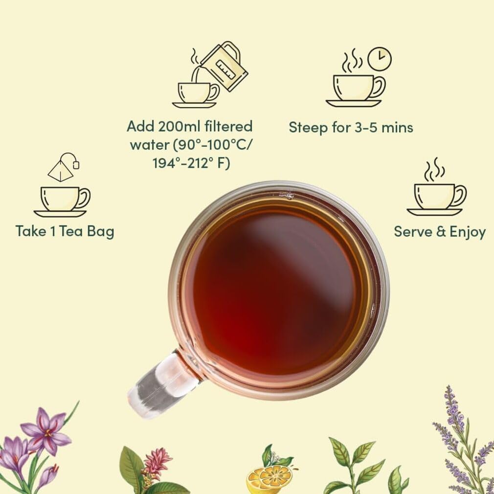 VAHDAM, Assorted Black Tea Loose Leaf Tea Gift Set (10 Flavors) Gift Ideas for Women & Men | Directly Sourced From Assam and Darjeeling | Resealable Ziplock Pouch