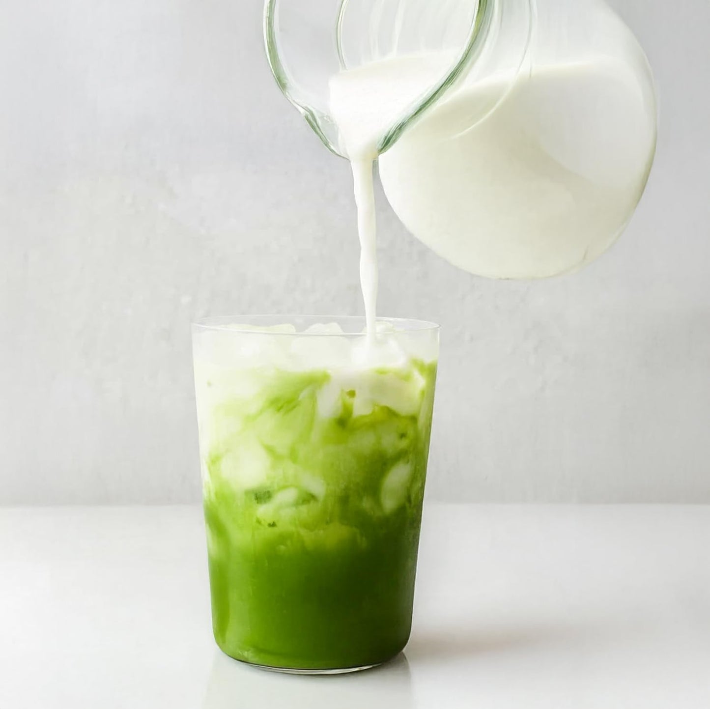 Matcha Milk Uji Double Rich Latte by Tsujiri, 150g Resealable Bag Made in Kyoto Japan