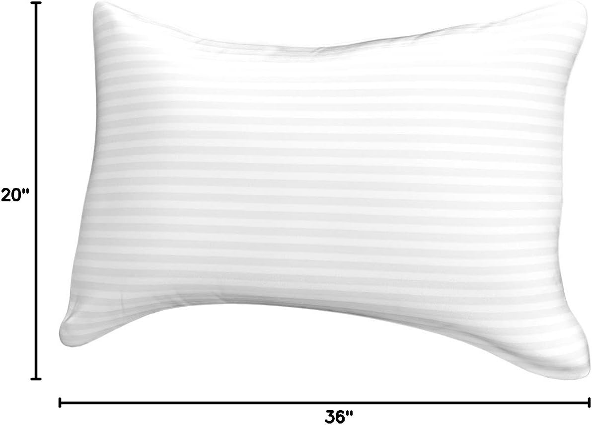 Beckham Hotel Collection Bed Pillows Standard/Queen Size Set of 2 - Original Soft Down Alternative Pillow for Sleeping - Soft Support for Back, Stomach or Side Sleepers