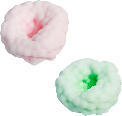 Stress Ball Stress Relief Toys Decompress Venting Vacuum Compression Ball Soft Stretchy Slow Rise for Office Home Daily Relax