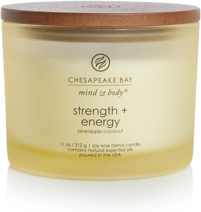 Chesapeake Bay Candle Scented Candle Serenity + Calm (Lavender Thyme) Coffee Table Home Décor