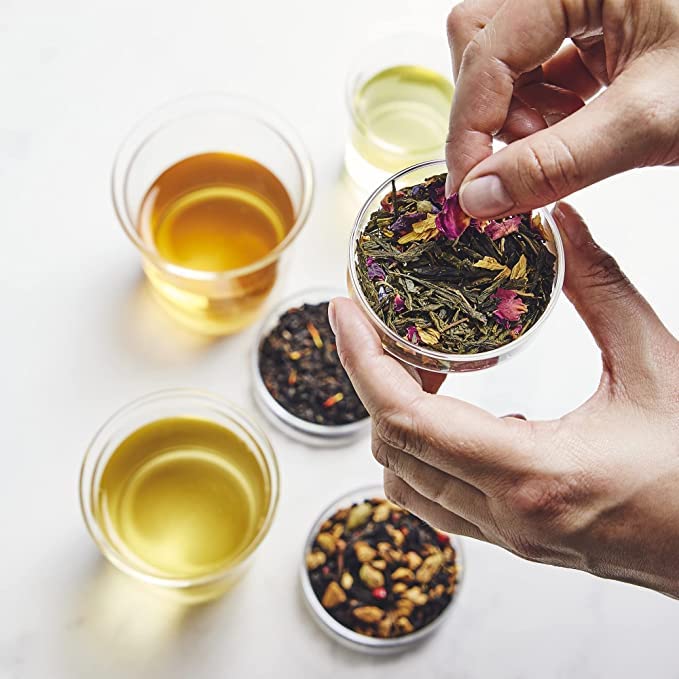 Palais des Thés - Hammam Tea - Rose & Berries Green Tea -20 Cotton Tea Bags