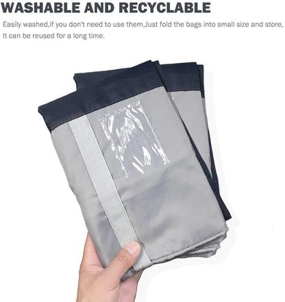 75L large Zipper Under-bed Comforter Storage Bag,2park moving bag