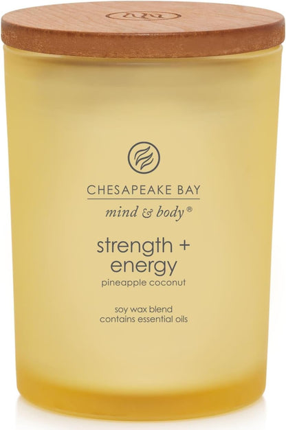 Chesapeake Bay Candle Scented Candle Serenity + Calm (Lavender Thyme) Coffee Table Home Décor