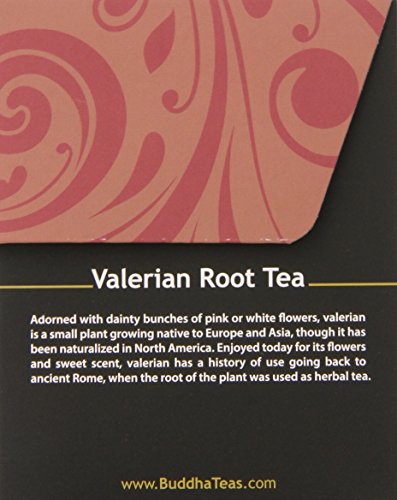 Buddha Teas Valerian Root Tea, 18 Count (Pack of 6)