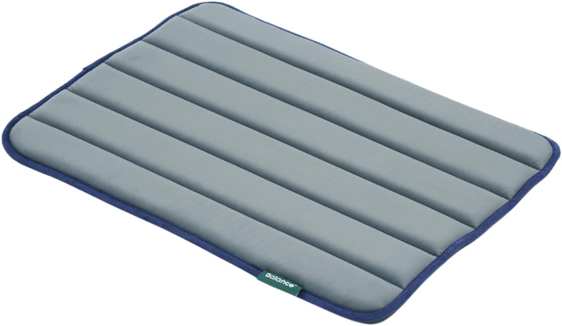 BALANCE Dog Crate Pad, Dog Foam Crate Mat Kennel Pad, Washable Water-Resistant Pet Bed Flat Dogs Cage Mat for Large Dogs