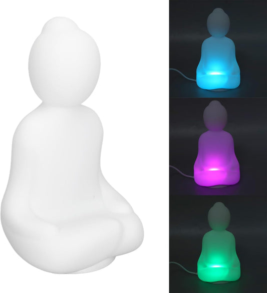 Guided Visual Breathing Light Meditation Lamp with 3 Color Breathing Modes Portable Mindfulness Tool for Relaxation Stress Relief Use