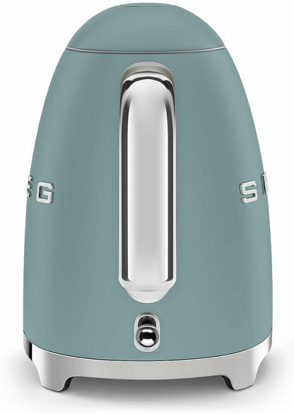 SMEG KLF03 Electric Kettle 1.7L (7 Cup), Retro Hot Water Boiler for Tea & Coffee, Fast Boiling, Auto Shut-Off, Soft Open Lid, 360° Swivel Base Countertop Kettle – Matte Champagne