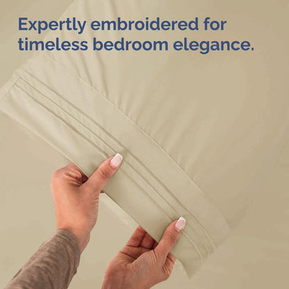 Standard Pillow Cases Set of 10 - Ultra Soft Hotel Quality Pillowcase Covers - Comfy, Cozy & Wrinkle Free - Shrink, Stain and Fade Resistant - Machine Washable Pillow Protectors - 10 Pcs Set - White - Colors B