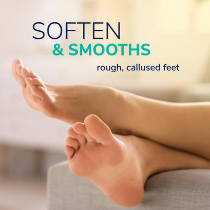 Dr. Scholl's Hard Skin Remover Nano Glass Foot File - Dead Skin & Foot Callus Remover, Long Lasting Buffer, Soft Smooth Feet