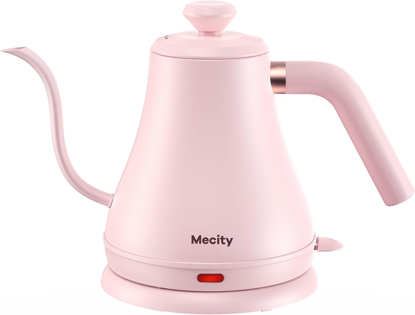 Mecity Electric Kettle Gooseneck Water Kettle Stainless Steel Tea Kettle Water Boiler Fast Heating, Auto Shut Off, 27 fl oz, 1000W, Stainless Steel