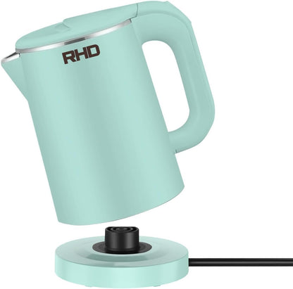 RHD 0.5L Small Portable Electric Kettle, 600W Stainless Steel Travel Kettle