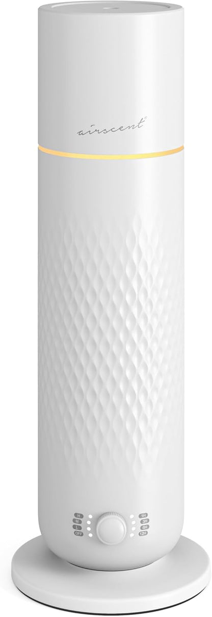 The AirScent Waterless Diffuser - Cold Air Scent Diffuser Oil Machine | for Homes, Offices, Hotels and Spas - Aromatherapy Diffuser For Aesthetic Scenting - Black - 4.05 Oz - Fragrance Not Included