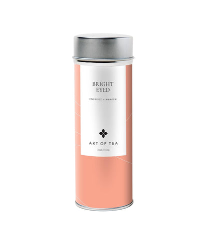 Art of Tea Organic French Lemon Ginger 1.5oz Loose Leaf Tea Tin, Caffeine Free Herbal Tea, Organic Rooibos & Lemongrass Ginger Tea, Premium Loose Leaf Herbal Tea for Relaxation & Digestion