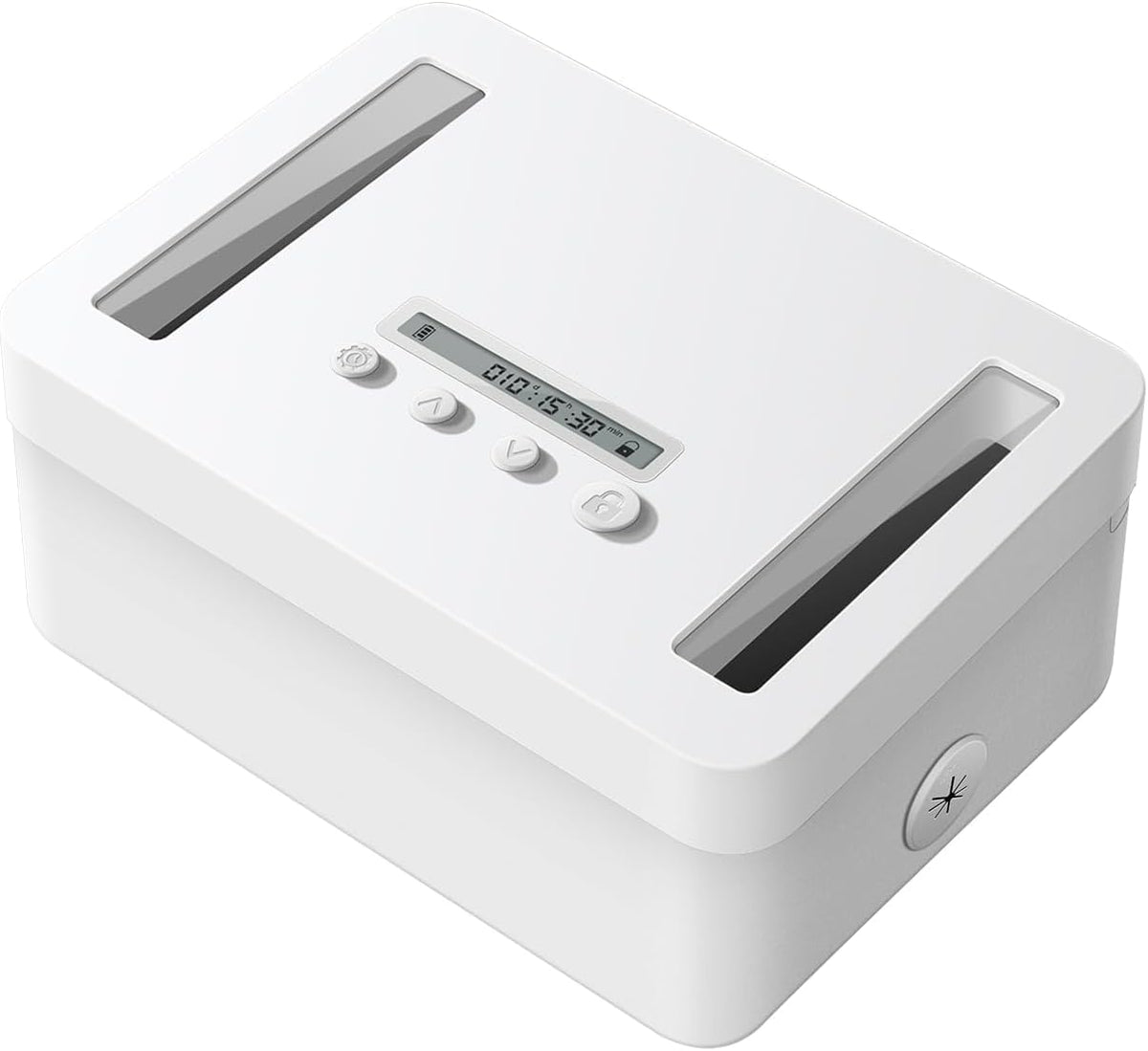 Vaydeer Metal Time Lock Box, Phone Lock Box with Timer for Focus & Wellness