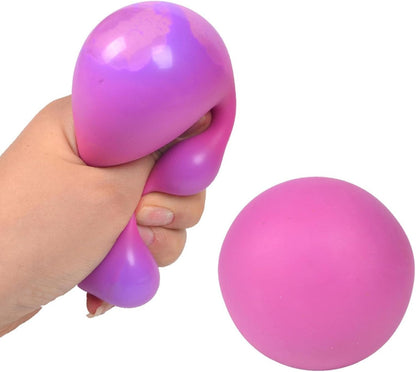 Colorful Squishies Stress Balls – Soft Squeezable Fidget Toys for Anxiety Relief, 6cm Portable Stress Toys for Adults (Random 2pack)