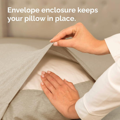 Standard Pillow Cases Set of 10 - Ultra Soft Hotel Quality Pillowcase Covers - Comfy, Cozy & Wrinkle Free - Shrink, Stain and Fade Resistant - Machine Washable Pillow Protectors - 10 Pcs Set - White - Colors A