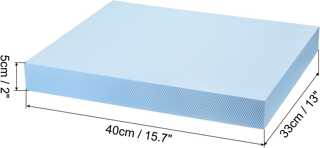 PATIKIL Balance Pad, Non-Slip TPE Foam Pad Cushion Exercise Yoga Mat Knee Pad for Fitness Stability Core Training Stretching
