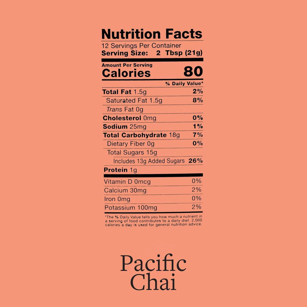 Pacific Chai Matcha Chai Latte Mix, Instant Matcha Tea Latte Drink Mix, Gluten Free, Kosher Certified Powder Beverage, Café Style Latte, 9 Oz (Pack of 1)