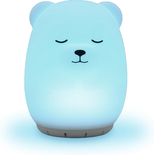Mindfulness 'Breathing Kitty' | 4-7-8 Guided Visual Meditation Breathing Light | 3 in 1 Device with Night Light & Noise Machine for ADHD Anxiety Stress Relief Sleep - Gift for Kids Adult Women Men