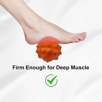 Foot Massage Ball Myofascial Release, Pain Relieve from Plantar Fasciitis, Massage Tool for Tight Muscles and Sore Feet, Restore Foot Massage Roller