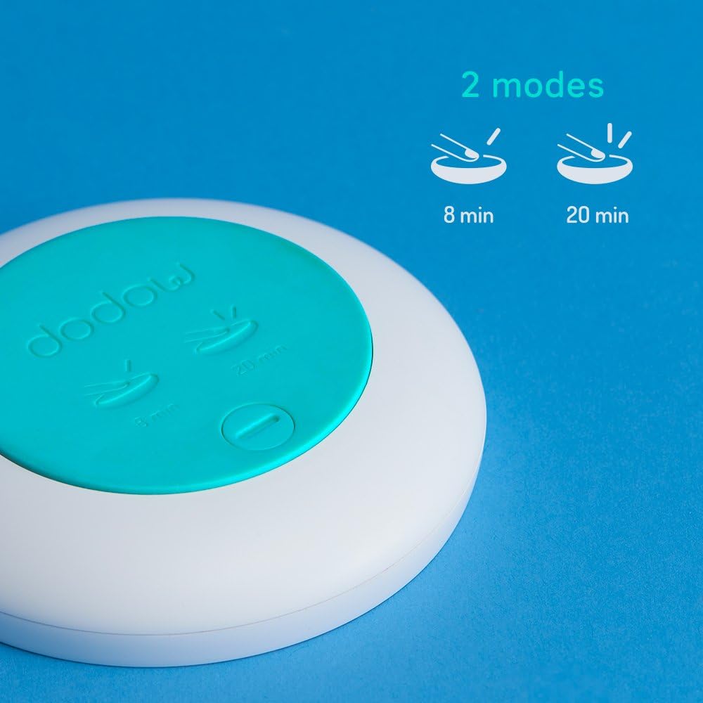 Dodow Sleep Aid Device — Fall Asleep Faster with Guided Breathing Light and Nightly Practice | Guides Included in Package | 8 & 20 Min Modes