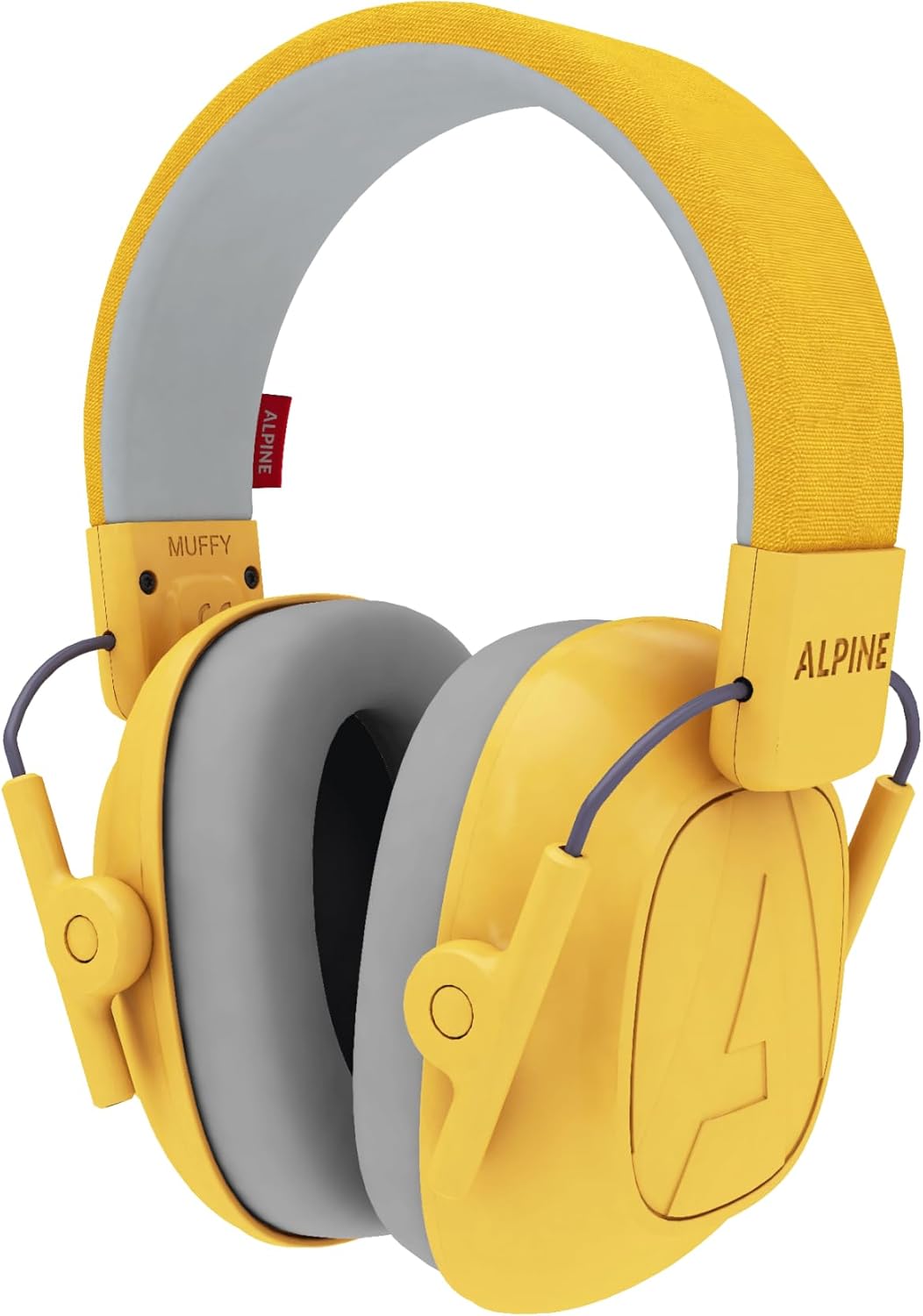 Alpine Muffy Kids - Hearing Protection - CE & ANSI Certified - Adjustable for Ages 3-16 years - Noise Cancelling Headphones - 25dB Sound Reduction Ideal for Protection and Concentration Aid – Black