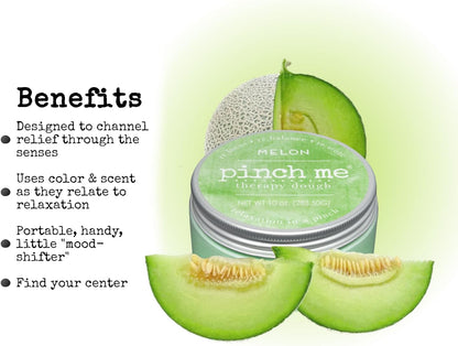 Pinch Me Therapy Dough - Holistic Aromatherapy Stress Relieving Putty - 10 Ounce Spa Scent