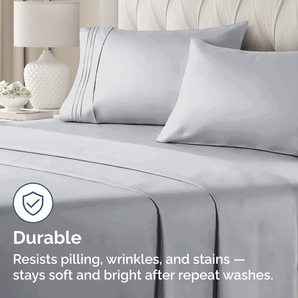 Standard Pillow Cases Set of 10 - Ultra Soft Hotel Quality Pillowcase Covers - Comfy, Cozy & Wrinkle Free - Shrink, Stain and Fade Resistant - Machine Washable Pillow Protectors - 10 Pcs Set - White - Colors A