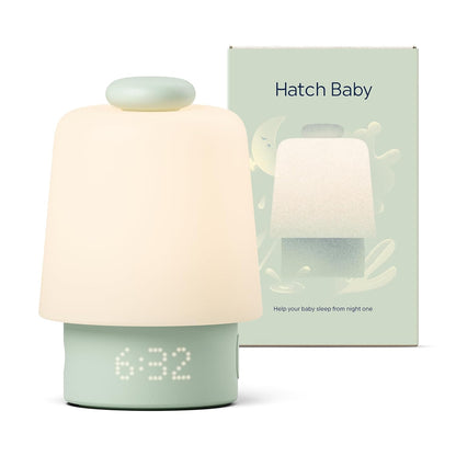 Hatch Baby Sound Machine, Night Light | Hatch Baby | Sleep Support | Registry Essential, Routine Builder, Time-to-Rise Alarm Clock, White Noise, Nursery Stories, Toddler Kids (Wi-Fi) (Putty)