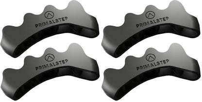 PrimalStep Toe Separators, Spreaders, Spacers, Straightener to Correct Toes for Men and Women, Bunion Corrector, Foot Pain, Plantar Fasciitis, Over 50% Thicker, XL