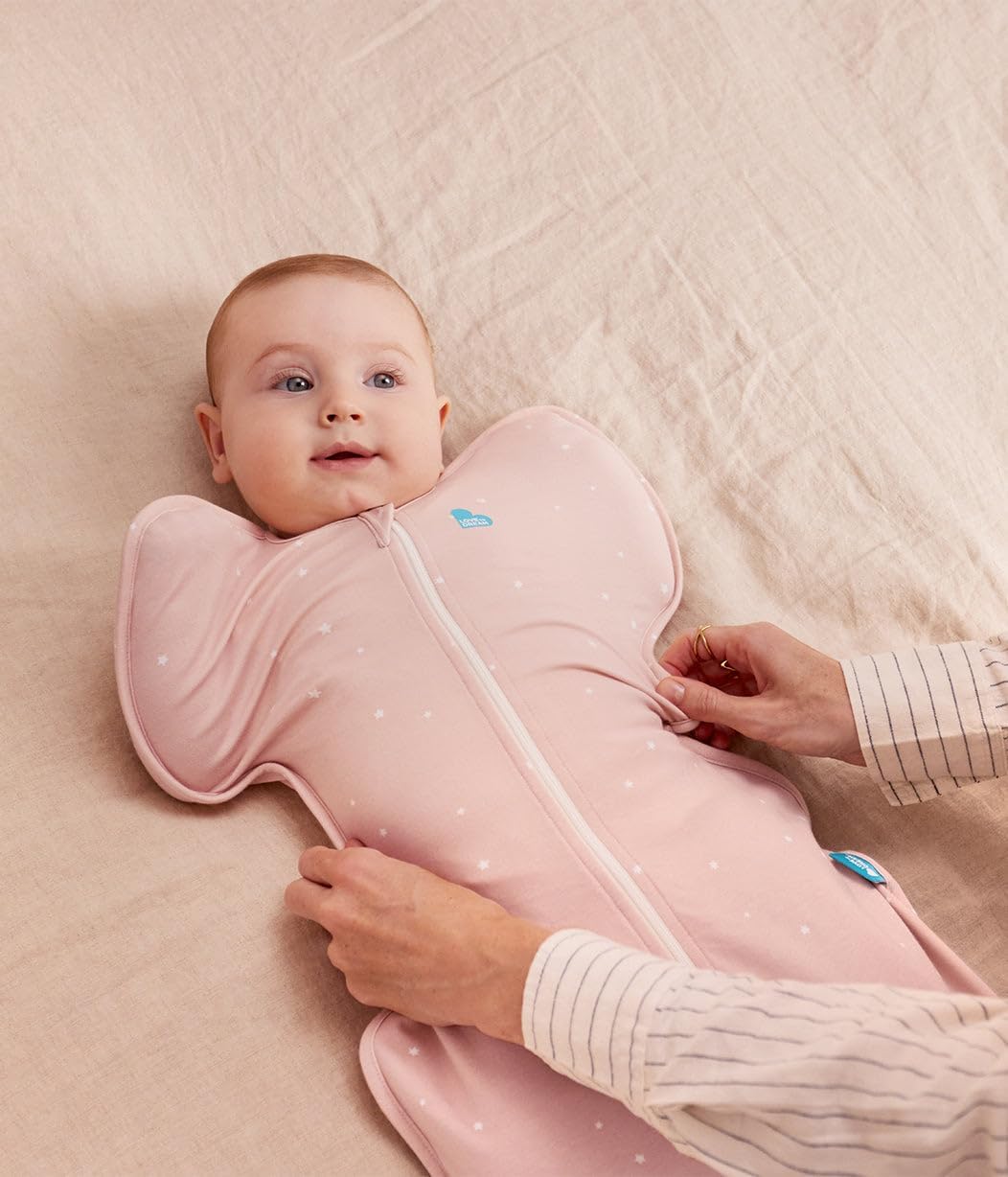 Love to Dream Swaddle UP, Baby Sleep Sack, Self-Soothing Swaddles for Newborns, Get Longer Sleep, Secure Fit Helps Calm Startle Reflex, New Born Essentials for Baby, 1.0 TOG, 13-19 lbs, Deep Olive