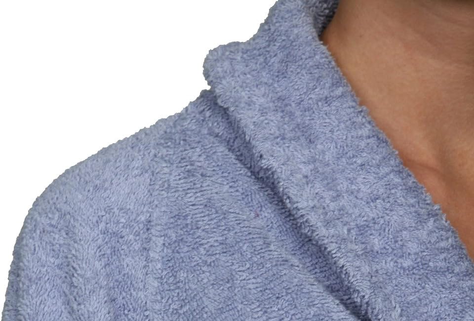 Cotton Unisex Terry Robe, Soft And Absorbent Robes For Men And Women, Bathroom Accessories