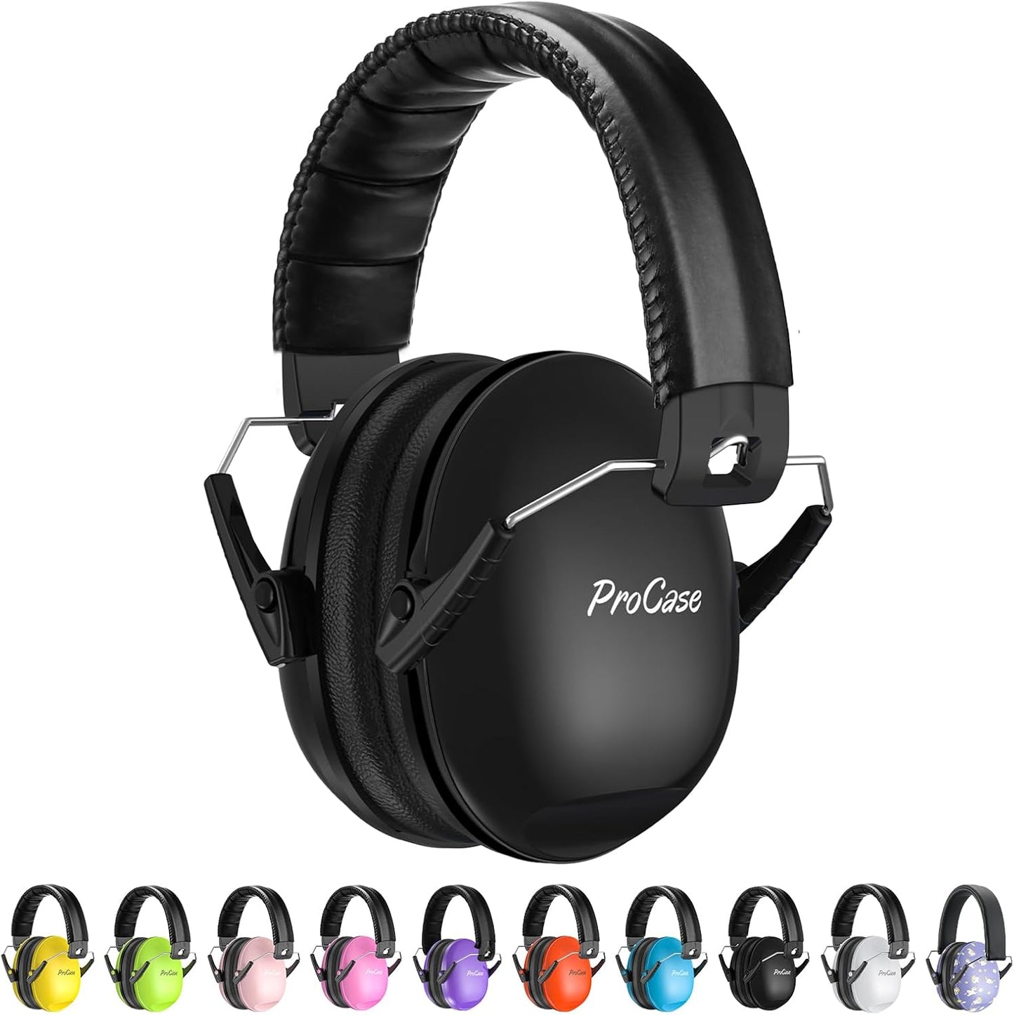 ProCase Noise Cancelling Headphones for Kids Toddler, SNR 27dB Noise Reduction Ear Muffs, Hearing Protection for Monster Jam, Concerts, Fireworks, Shooting, Air Show, Autism Sensory Needs -Blue