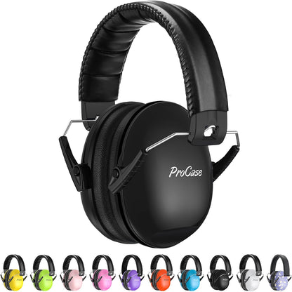 ProCase Noise Cancelling Headphones for Kids Toddler, SNR 27dB Noise Reduction Ear Muffs, Hearing Protection for Monster Jam, Concerts, Fireworks, Shooting, Air Show, Autism Sensory Needs -Blue