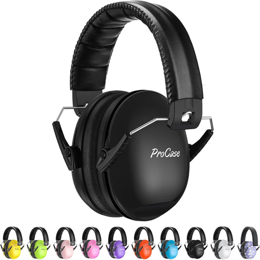 ProCase Noise Cancelling Headphones for Kids Toddler, SNR 27dB Noise Reduction Ear Muffs, Hearing Protection for Monster Jam, Concerts, Fireworks, Shooting, Air Show, Autism Sensory Needs -Blue