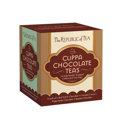 The Republic of Tea Cuppa Chocolate Tea Assortment, 24 Count