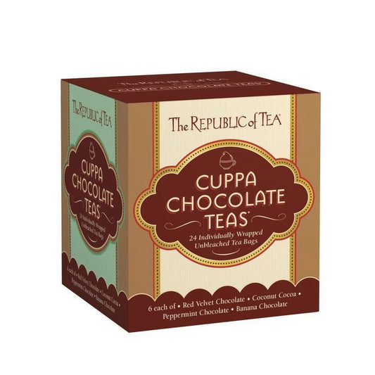 The Republic of Tea Cuppa Chocolate Tea Assortment, 24 Count