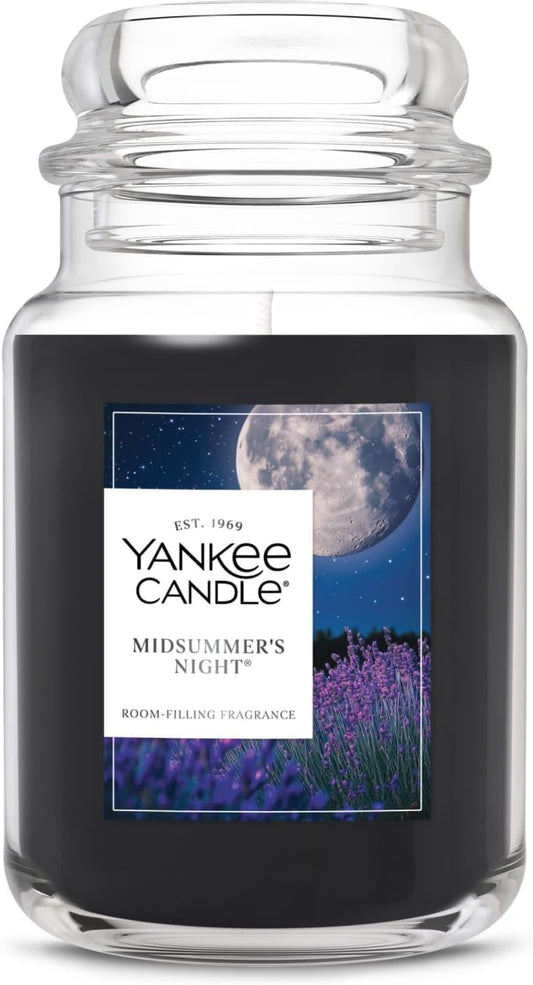 Yankee Candle MidSummer's Night Scented Candle, 22oz Large Jar