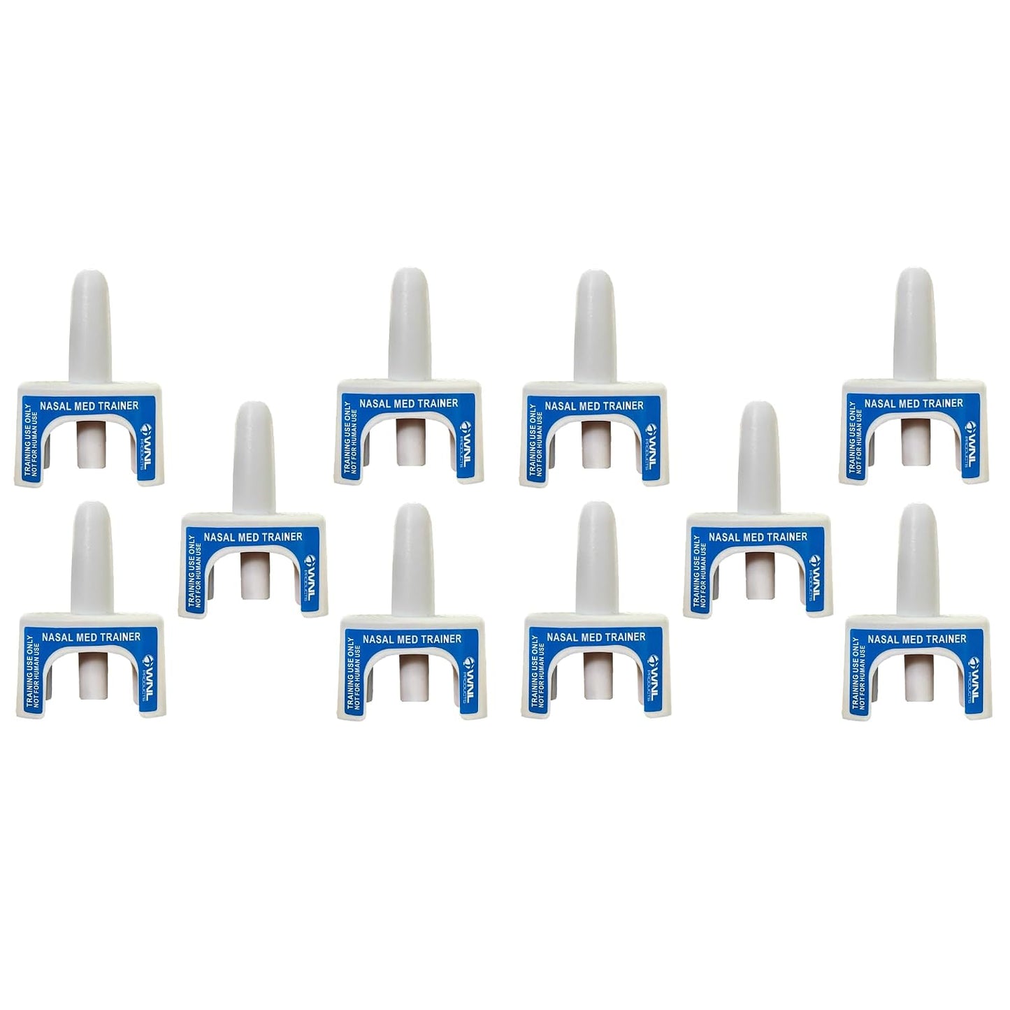 WNL Products 5000NMT Nasal Med Trainer, Naloxone Training Device, for use in Educational Narcan Training Only, Contains No Medicine - 5 Pack
