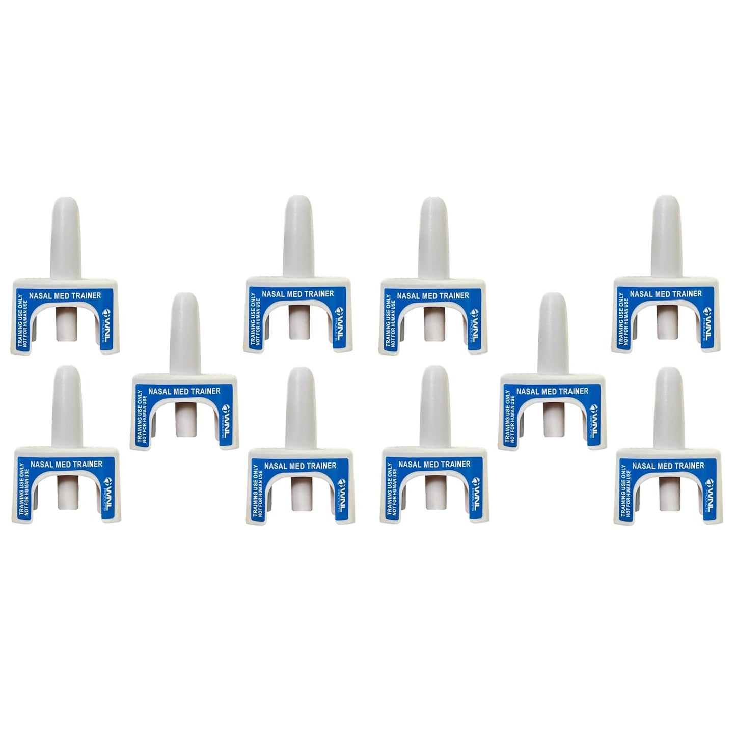 WNL Products Nasal Med Trainer First Aid Training Device, 5-Pack