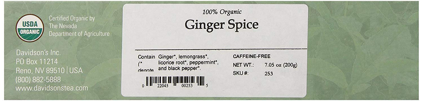 Davidson's Organics, Hibiscus Flowers, 100-count Unwrapped Tea Bags