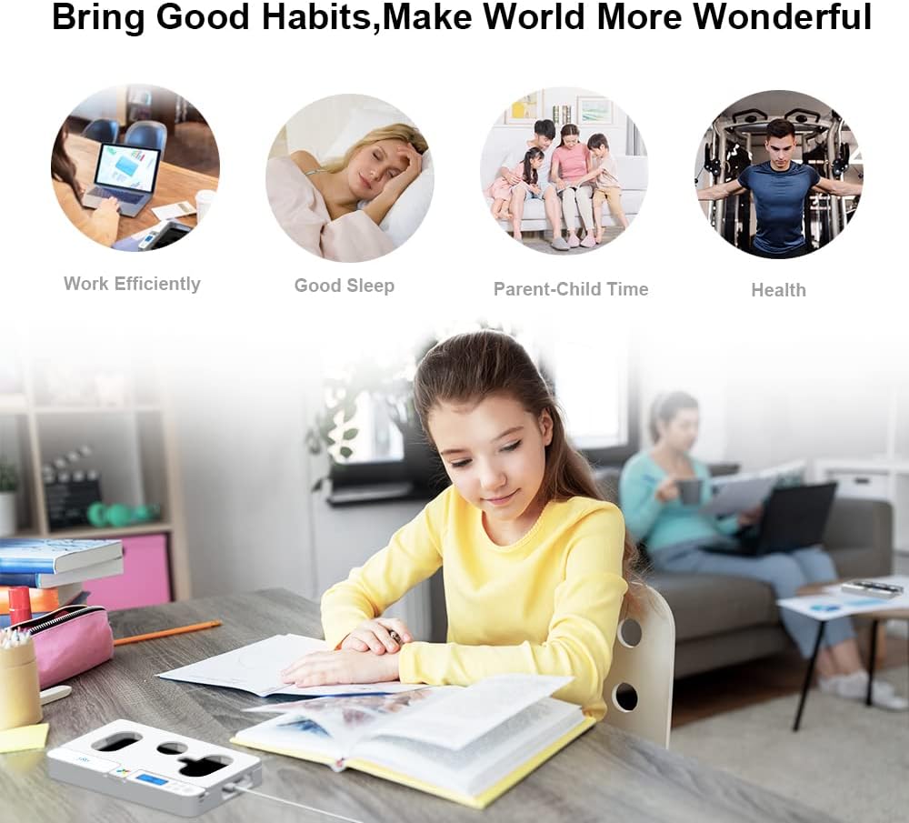 ySky Phone Lock Box with Timer,Phone Access Blocker Device for Cell Phones, Limits Smartphone Access, Reduces Screen Time & Improves Focus,Timed Jail Locker to Help Kids,Students, Adults Focus Back