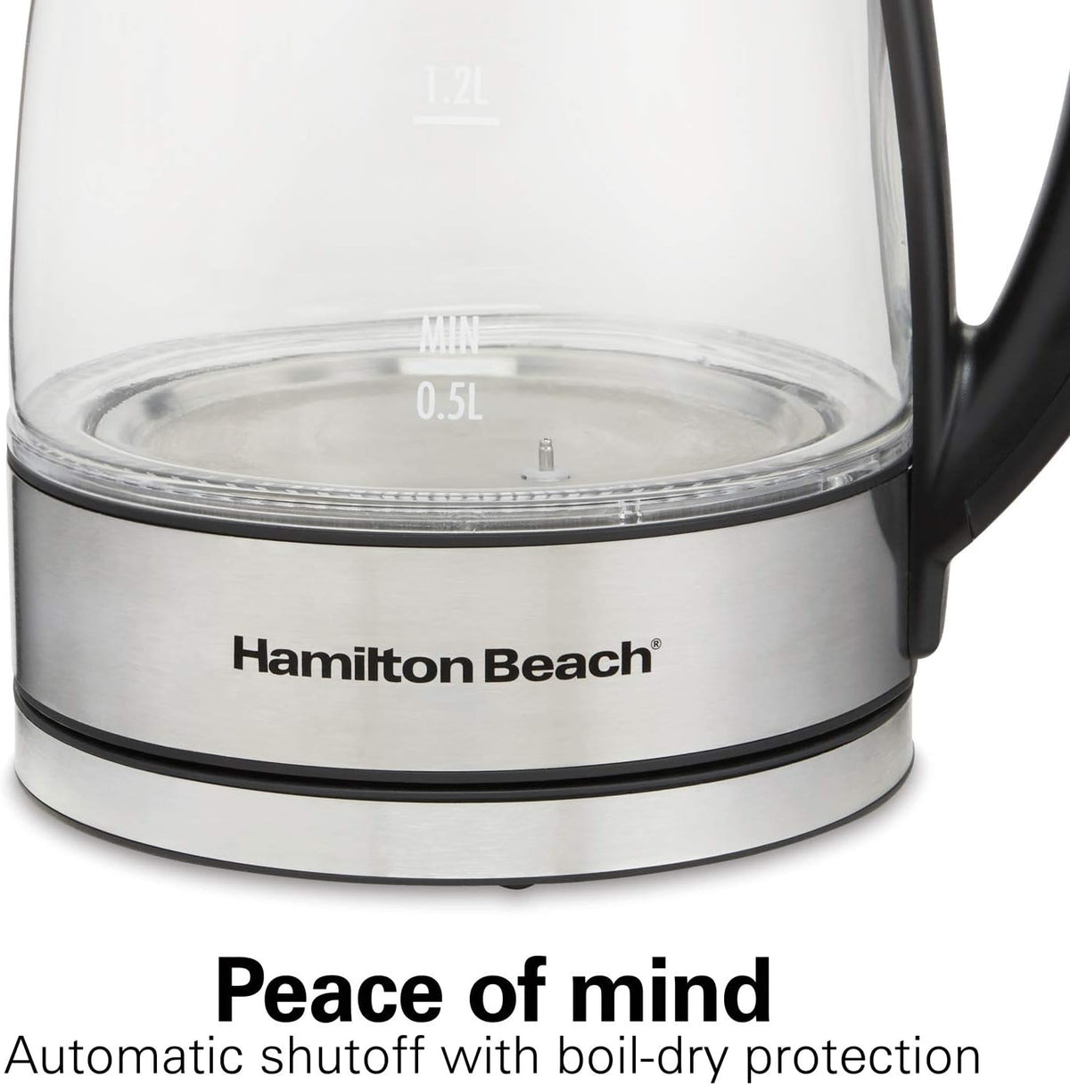 Hamilton Beach 1.8 Liter Electric Tea Kettle, Water Boiler & Heater