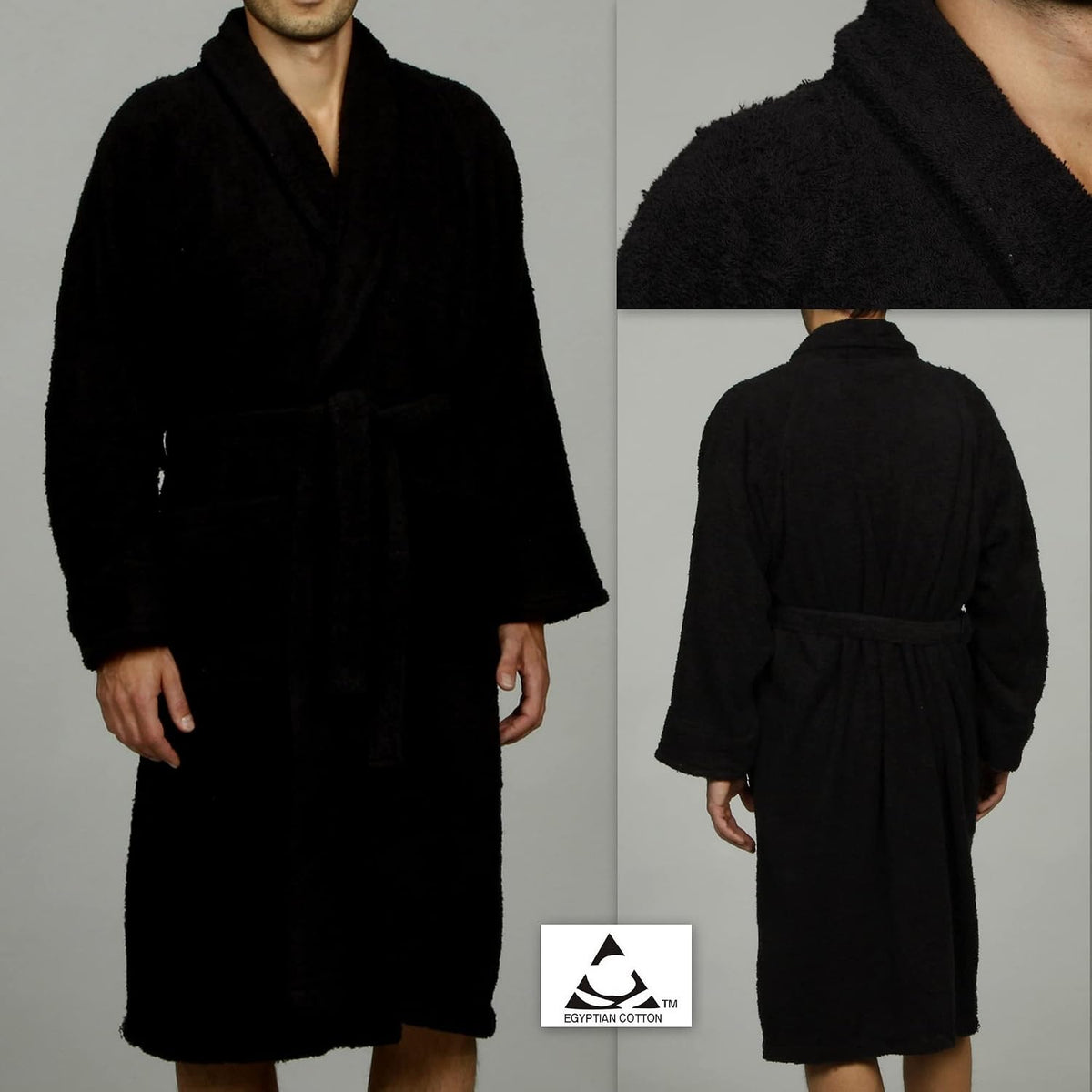 Cotton Unisex Terry Robe, Soft And Absorbent Robes For Men And Women, Bathroom Accessories