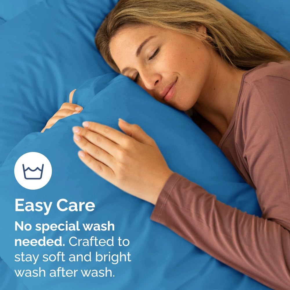 Standard Pillow Cases Set of 10 - Ultra Soft Hotel Quality Pillowcase Covers - Comfy, Cozy & Wrinkle Free - Shrink, Stain and Fade Resistant - Machine Washable Pillow Protectors - 10 Pcs Set - White - Colors B