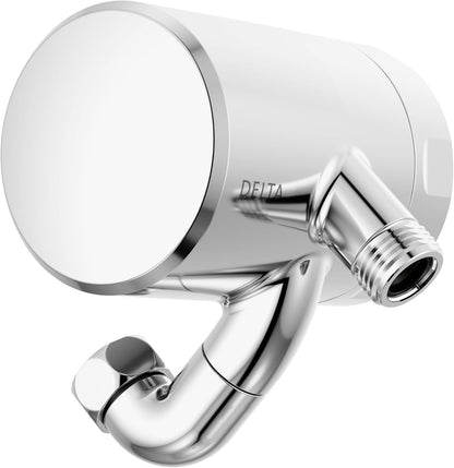 Delta Faucet Clarifi Premium Shower Filter Attachment with Filter, Hard Water Shower Filter, Shower Head Filter, Stainless 5SF100-SS