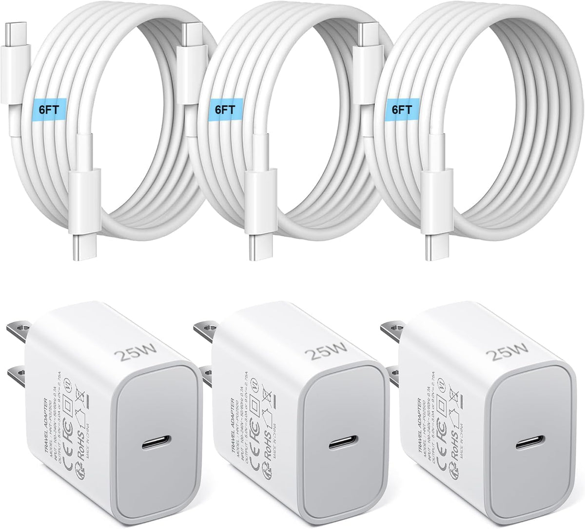 USB Charging Station 50w10A 12 Ports Multiple Charging Block, USB C Strip for iPhone 13/14/15/16/17/Smartphone/Tablet/Watch/Headphones and Multiple Charger Plug
