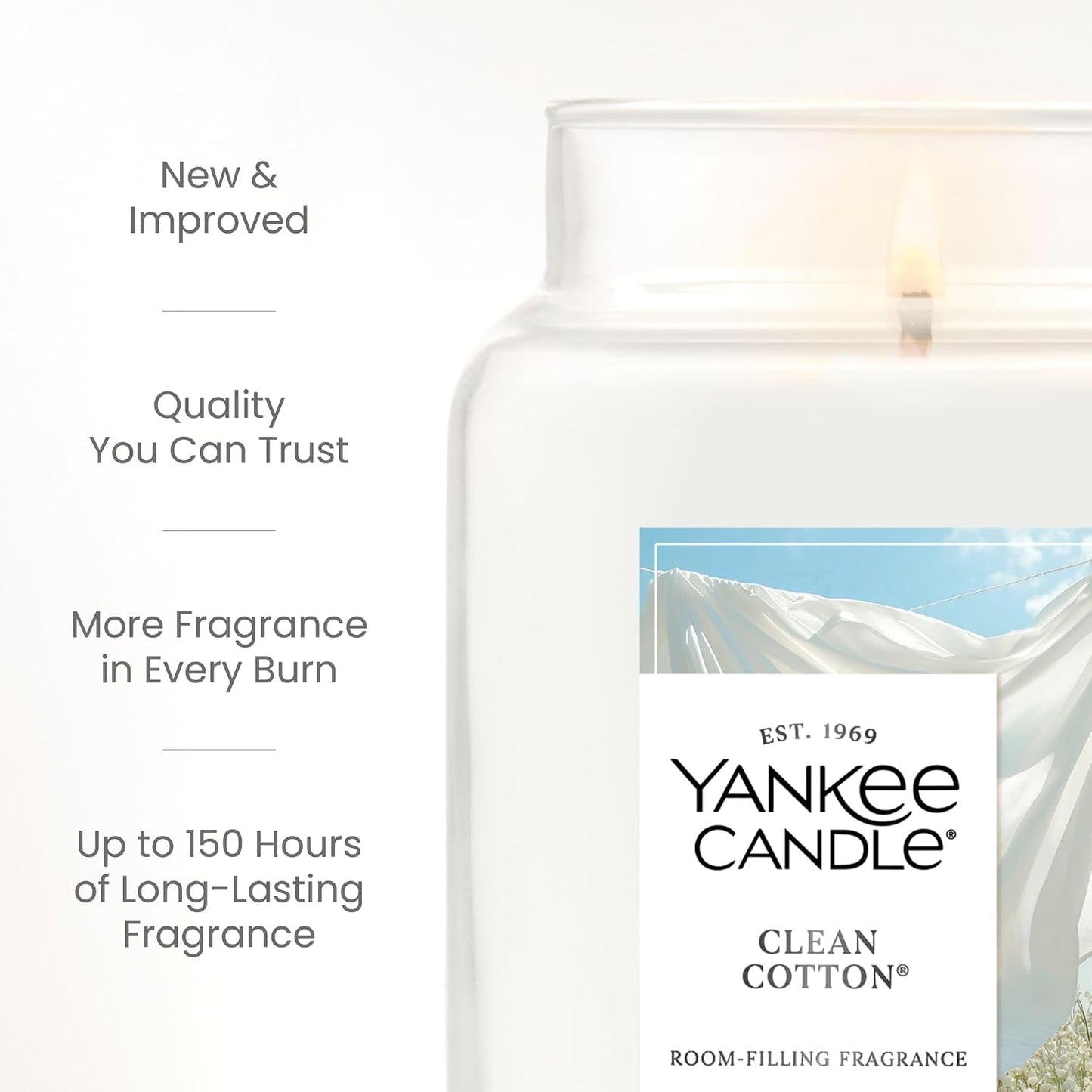 Yankee Candle MidSummer's Night Scented Candle, 22oz Large Jar